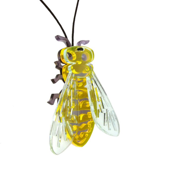 Insect necklace / Wasp