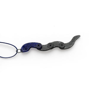 Snake darkblue/black