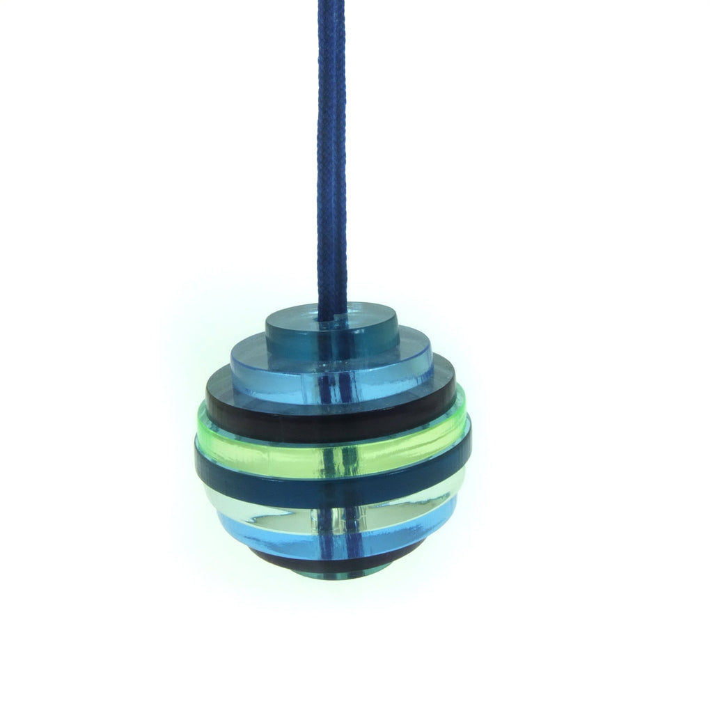 Sphere / blue, green