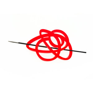 squiggle brooch