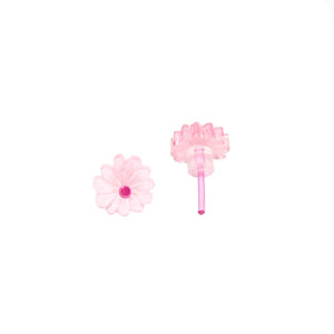 studs / flower pink