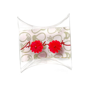 Studs / neon flower