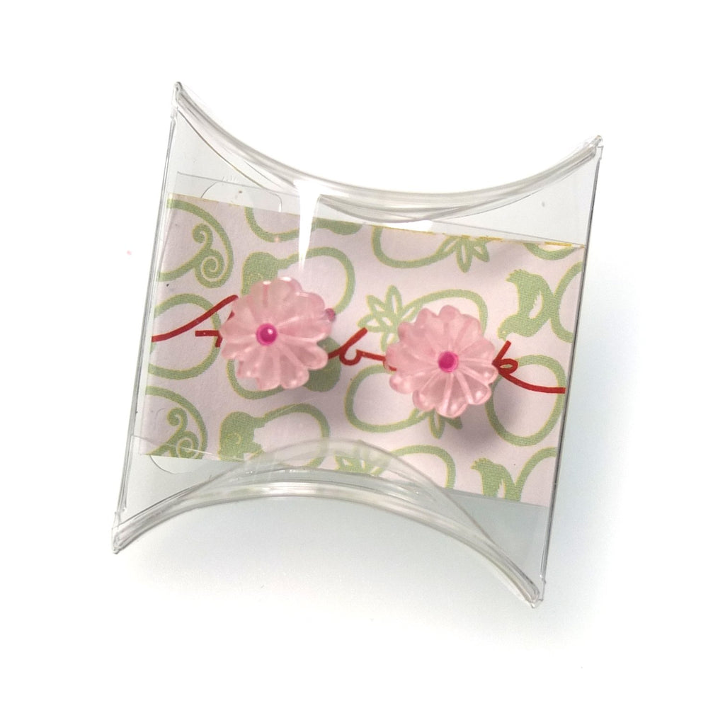 studs / flower pink