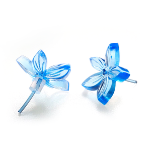 Large ear studs / Flower