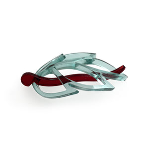 Hair clip Leaf