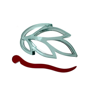 Hair clip Leaf