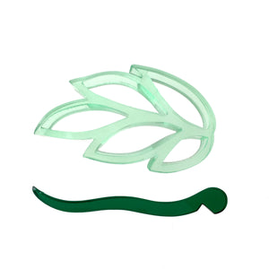 Hair clip Leaf