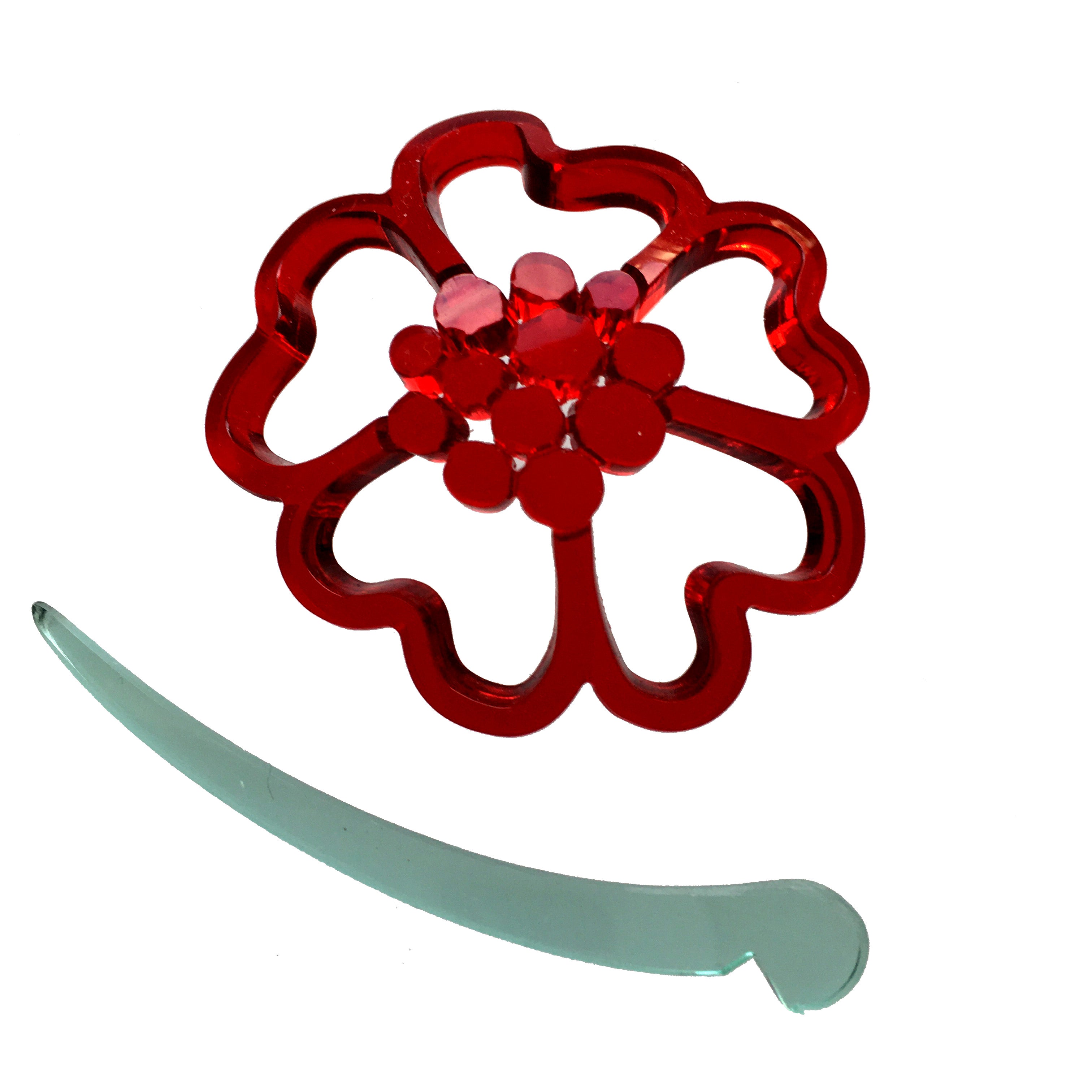 Hair clip Flower