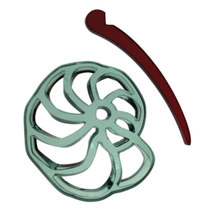 Hair clip / Snail shell
