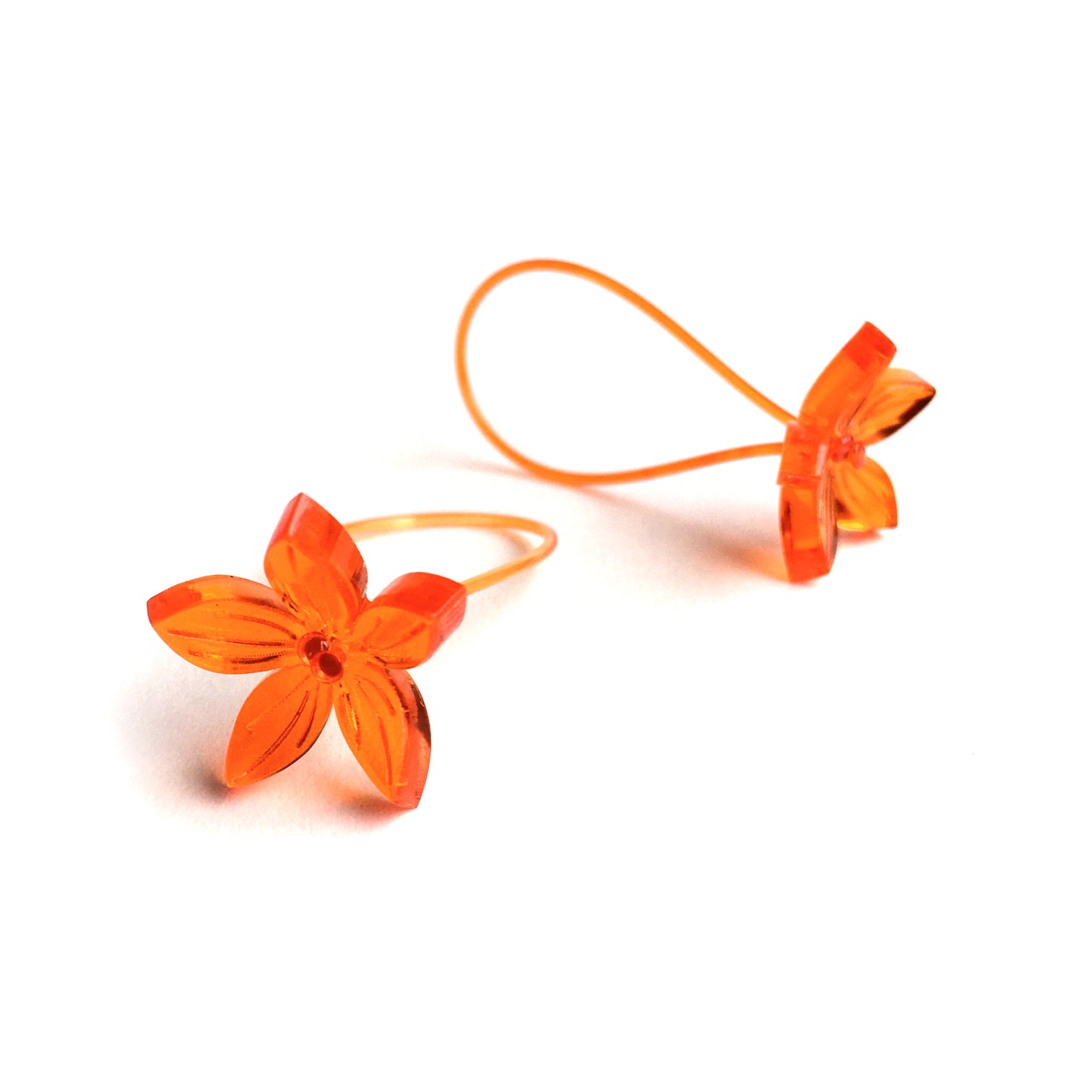 Flower ring / orange